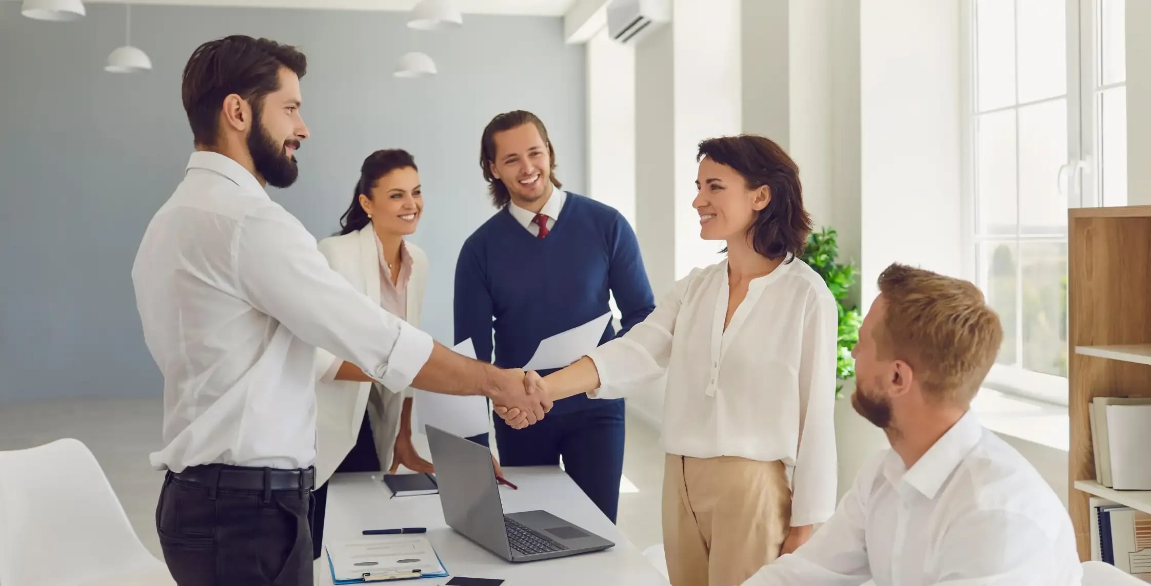 People Shaking Hands